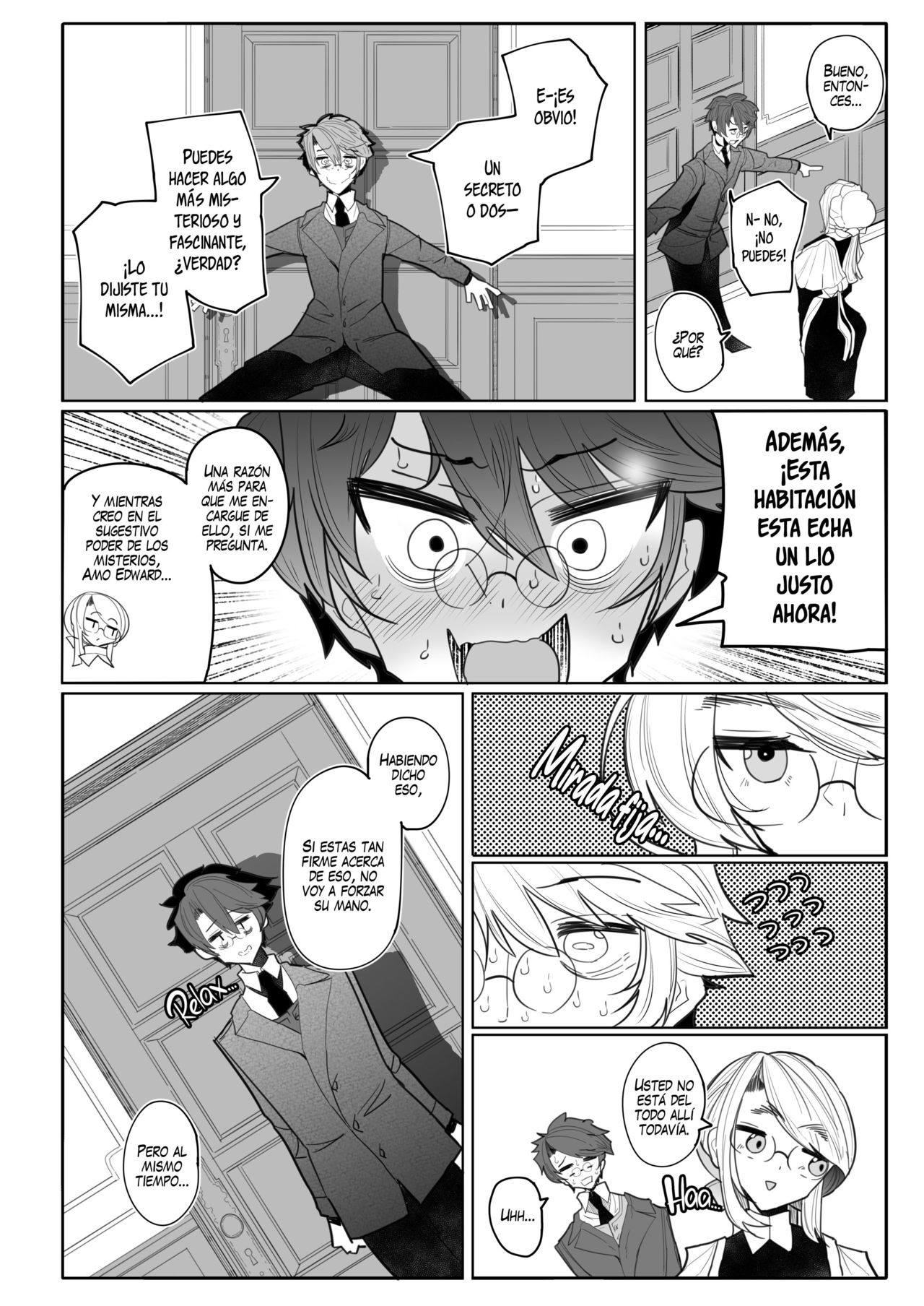 Shinshi Tsuki Maid no Sophie-san 3 | La doncella del Caballero Sophie 3 page 9 full