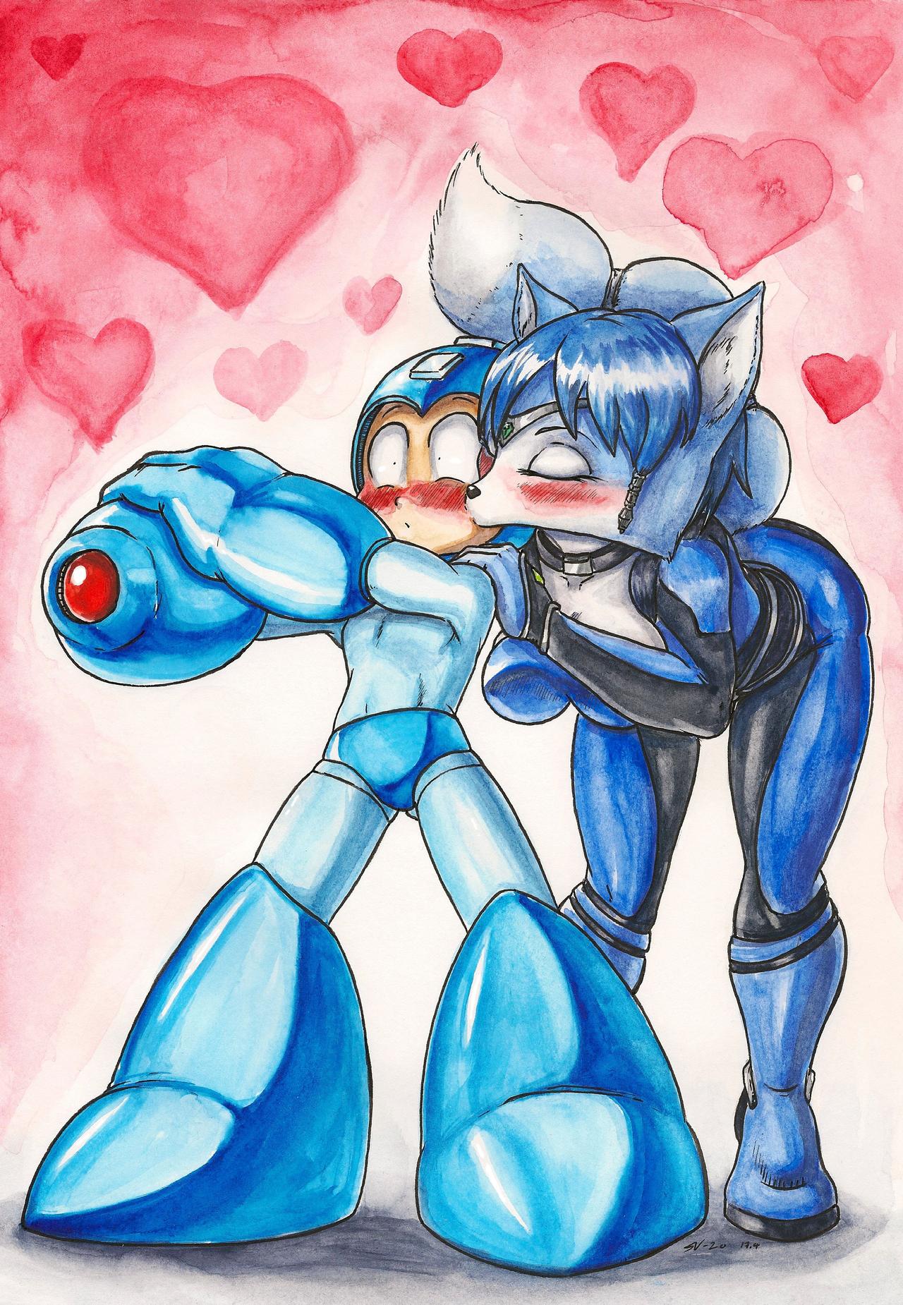 Megaman x Krystal page 1 full