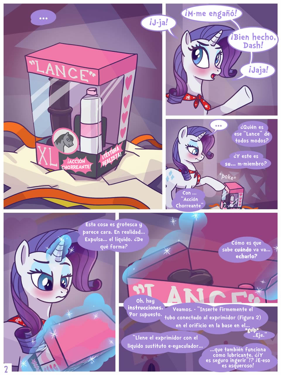 El Presente de Rarity page 2 full