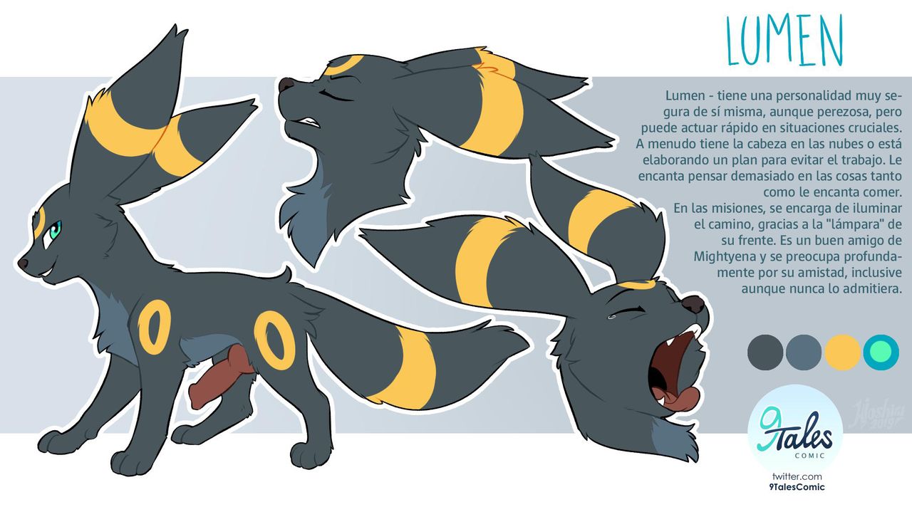 Reparto de Personajes del Comic 9Tales page 3 full