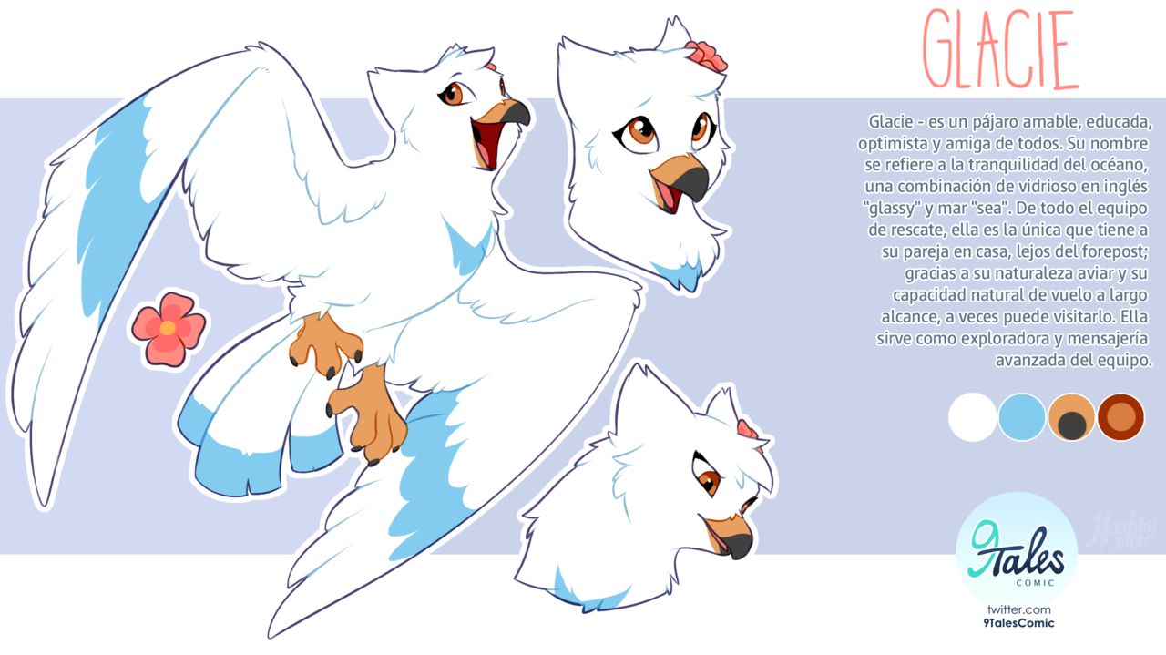 Reparto de Personajes del Comic 9Tales page 9 full