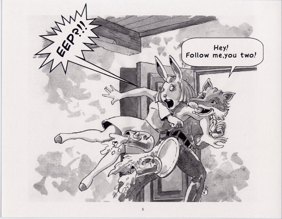 Mitzi the Cat - The Wolf Trouble page 6 full