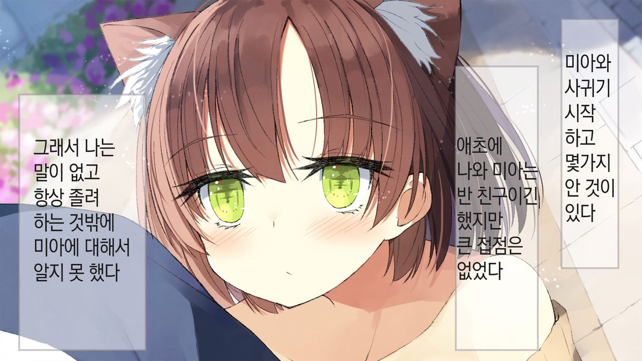 Ore no Kanojo ni wa Nekomimi ga Haeteiru | 나의 여친에겐 고양이 귀가 나 있다 page 8 full