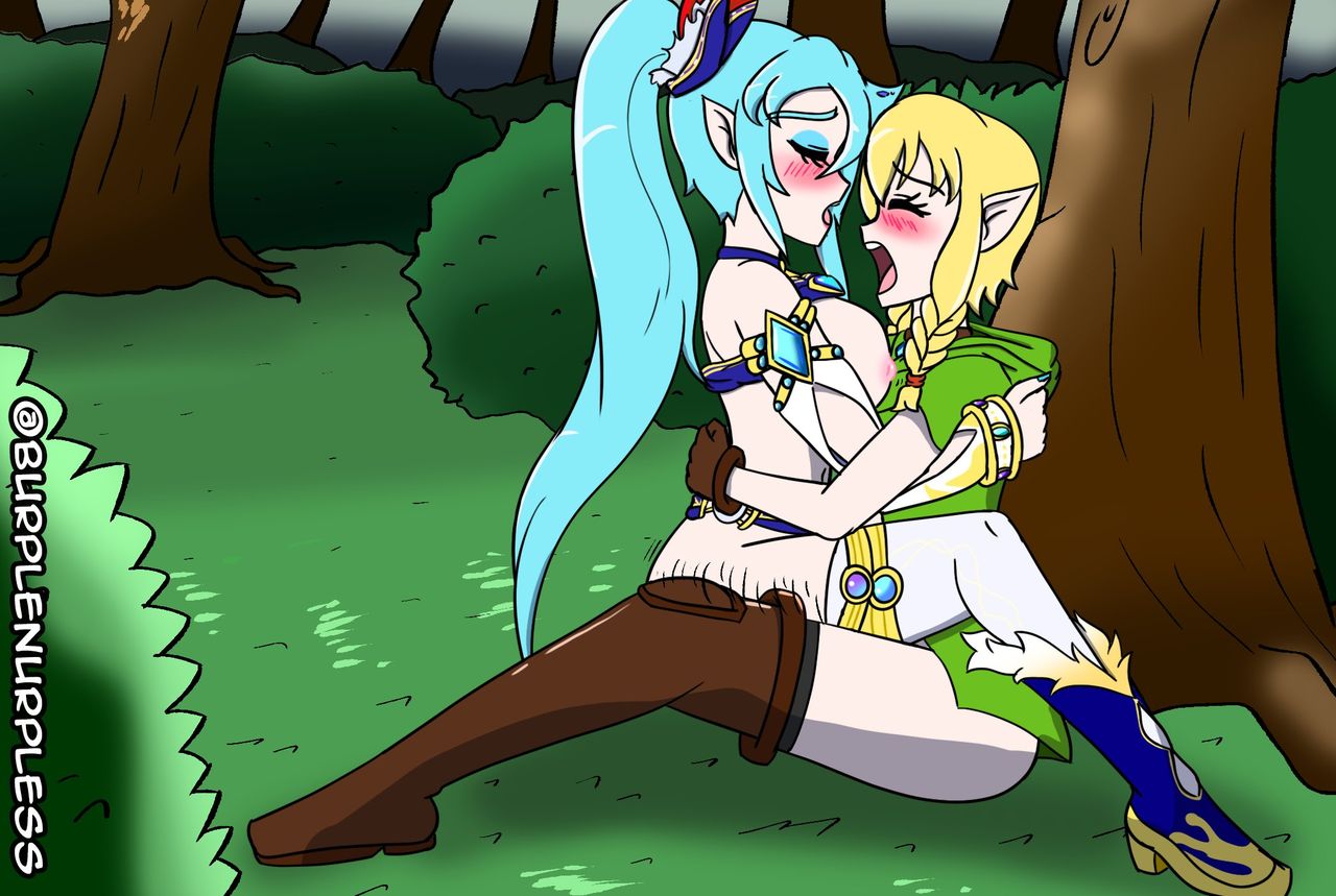 Lana rewards Linkle for her heroic deeds! page 1 full