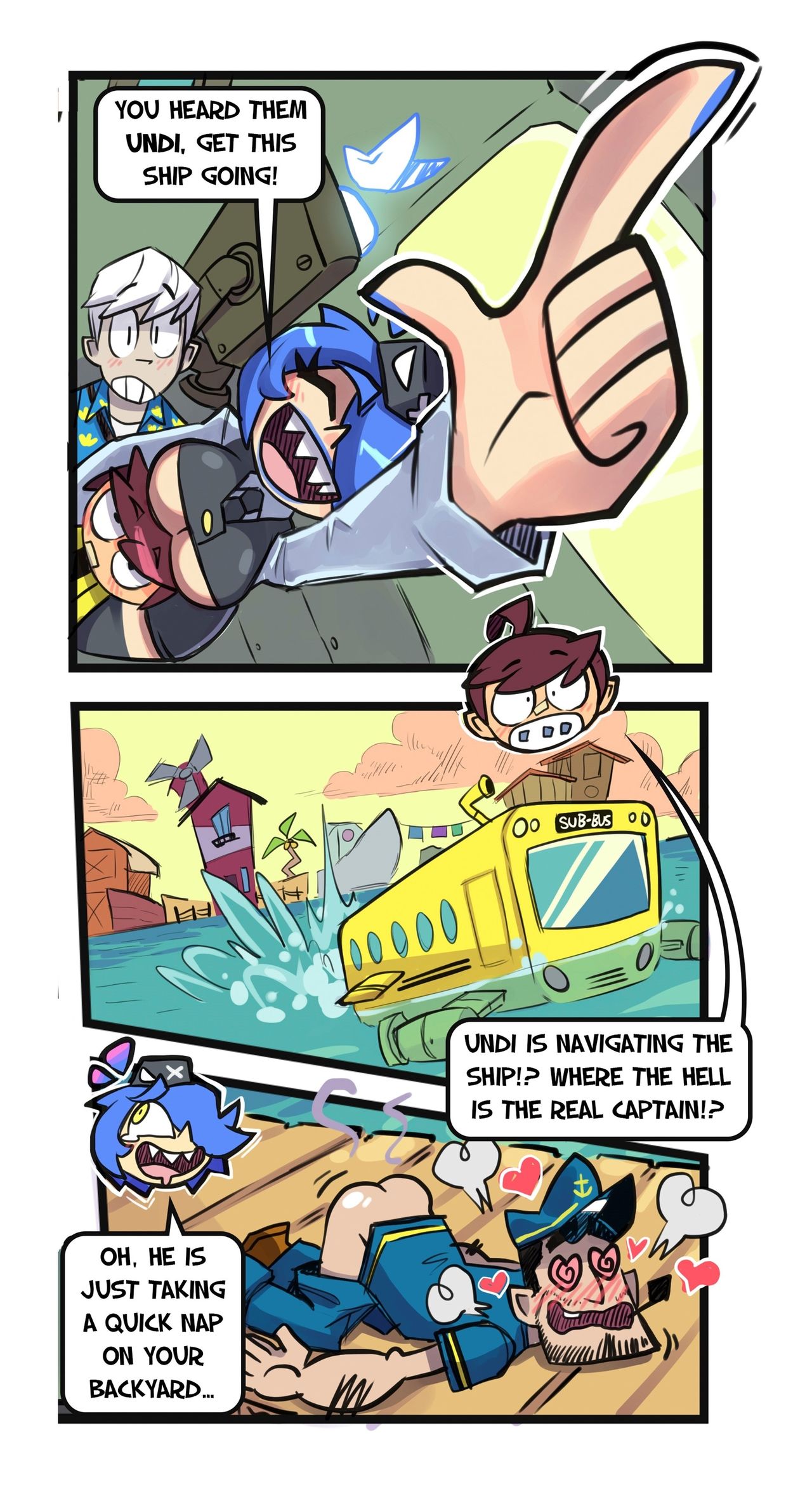 Skarpworld: Chapter 4: 20,000 Loads Under Sea page 2 full