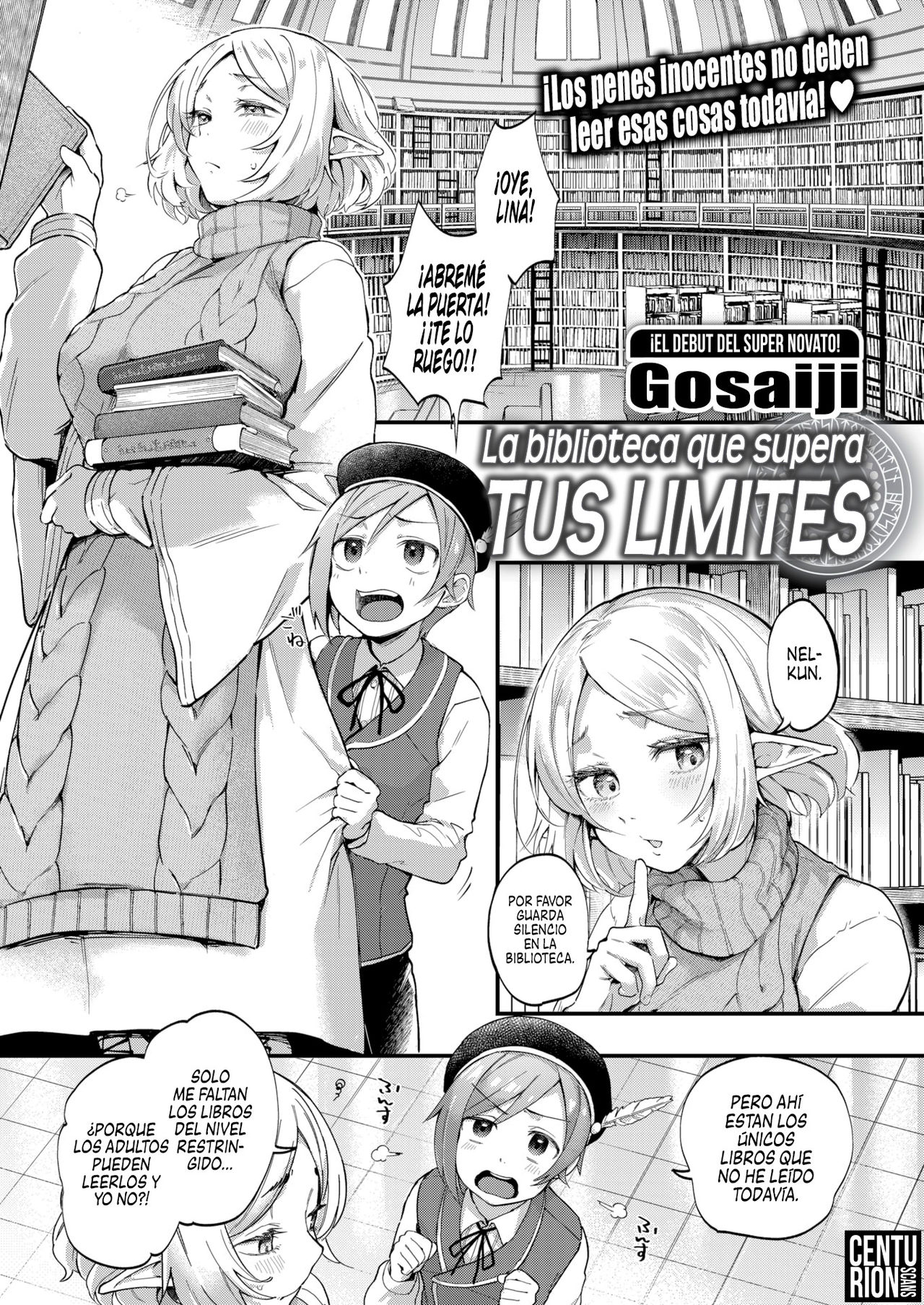 Genkai Toppa Library | La Biblioteca que supera tus Límites page 1 full