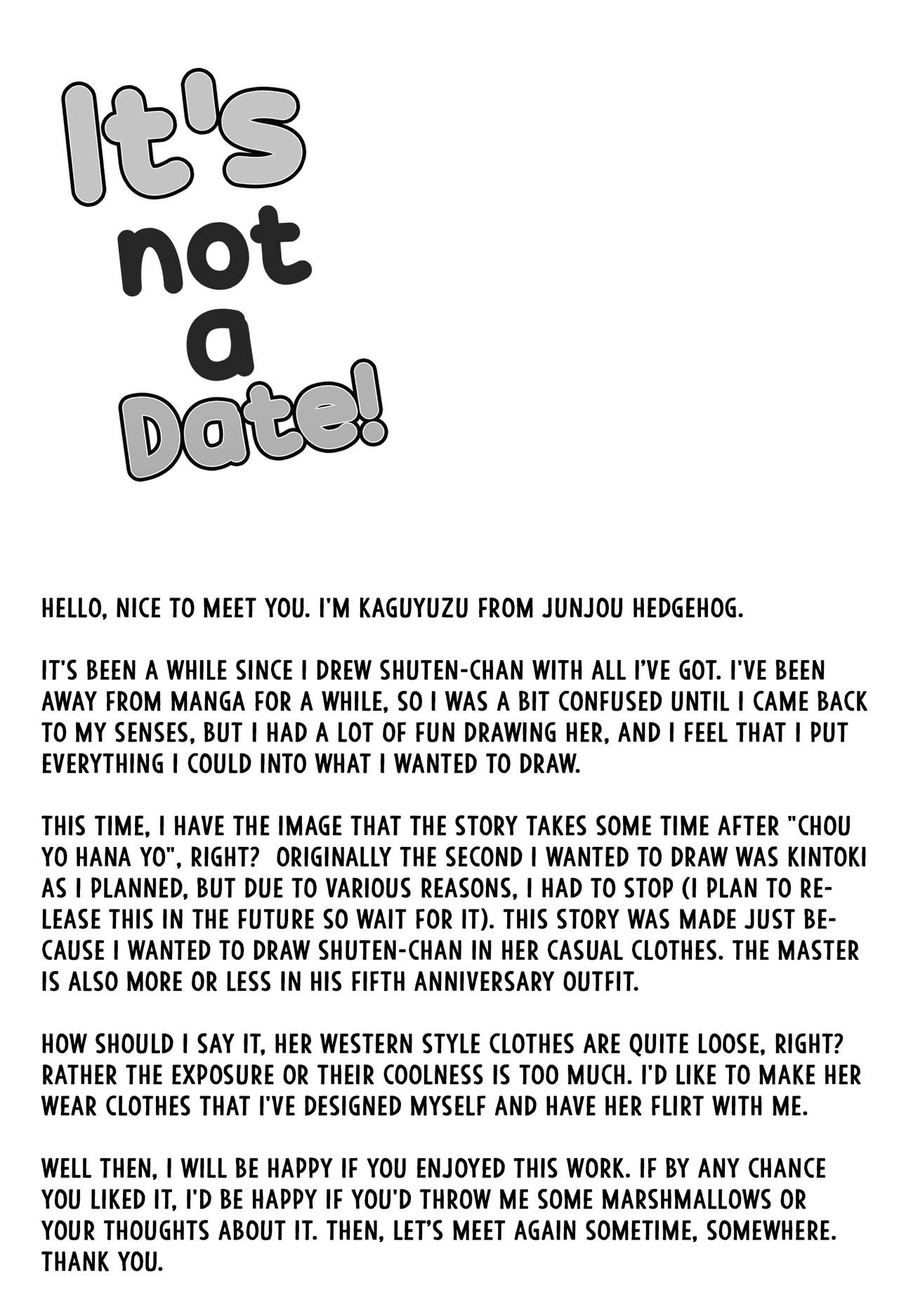 Date Nanka ja Nai! | It's not a date! page 3 full